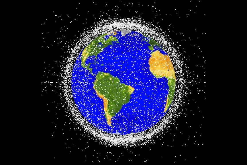 LEO Space Junk Map