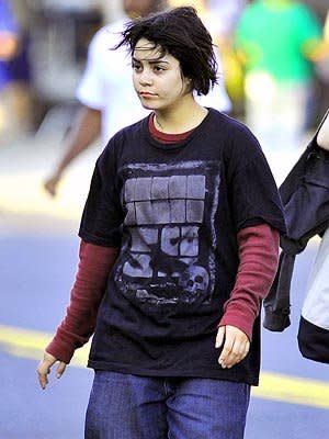 Vanessa Hudgens as a homeless, pregnant teen in 