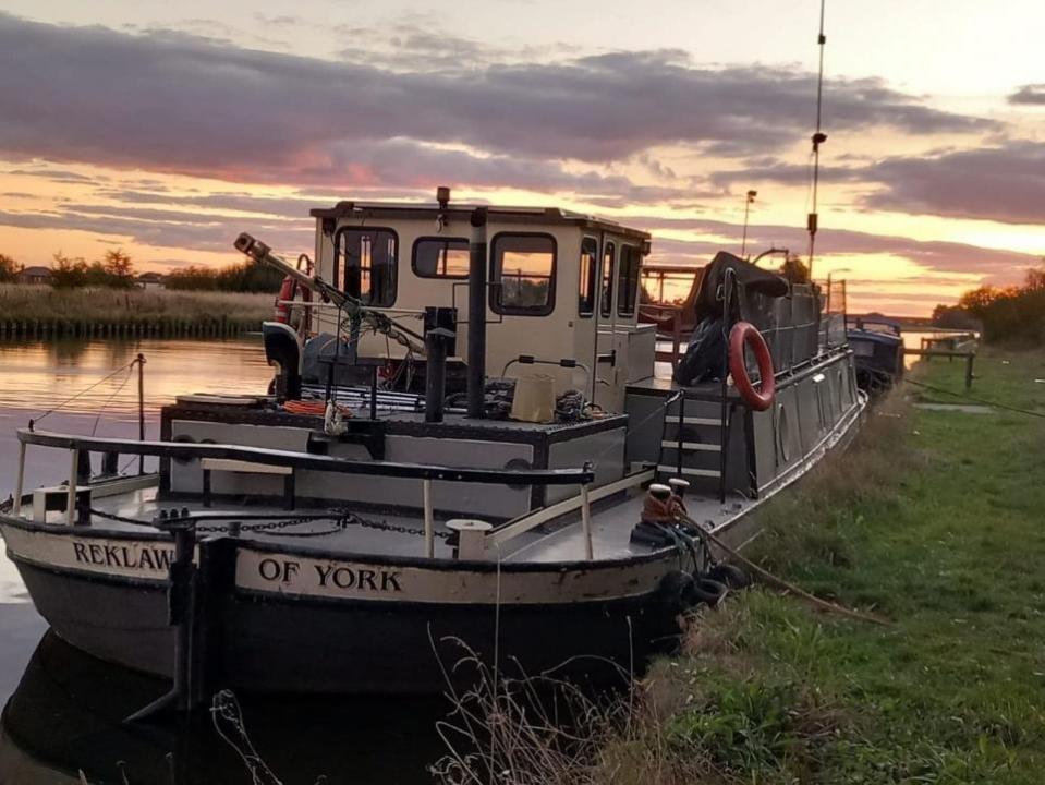 York Press: Whatever happened to the Reklaw - York's most famous barge. Photo by Jess Fussey