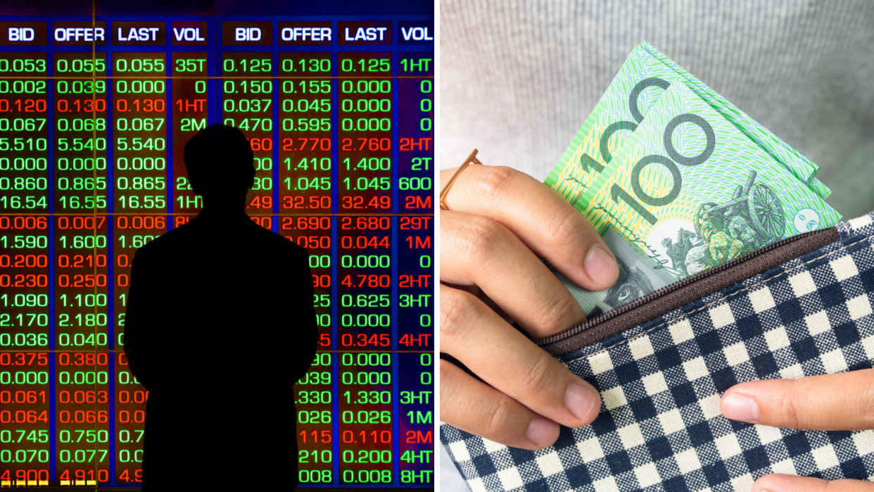 Shares v Savings: The risks and rewards. Source: Getty