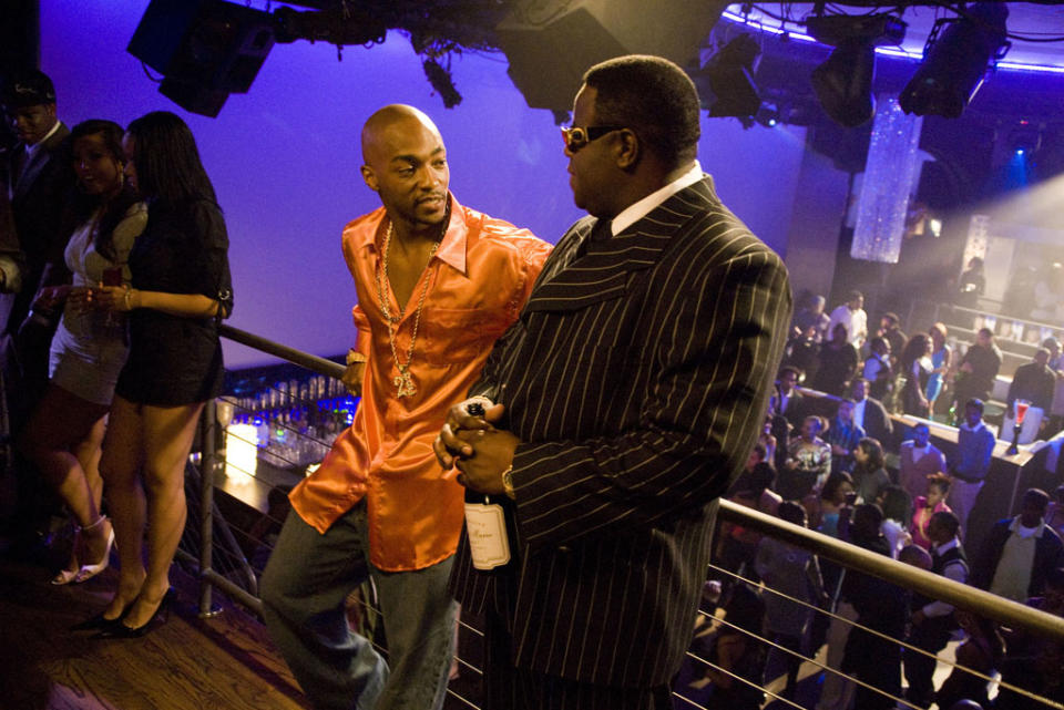 Anthony Mackie Jamal Woolard Notorious Production Stills Fox Searchlight 2009