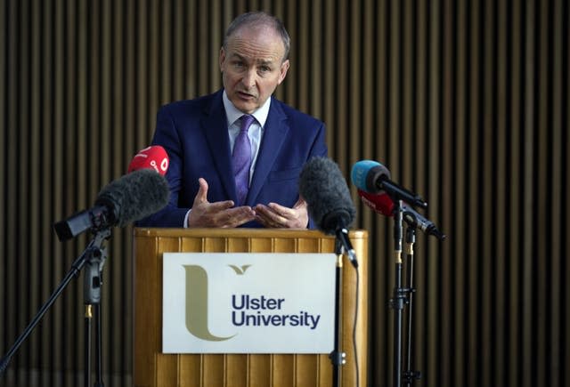 Micheal Martin visit to Ulster University