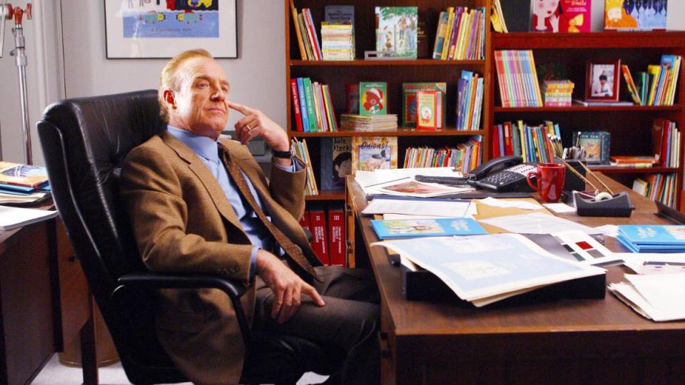 Man sitting in office