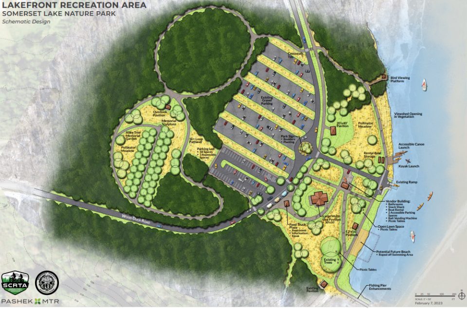 Here are plans for Somerset Lake.