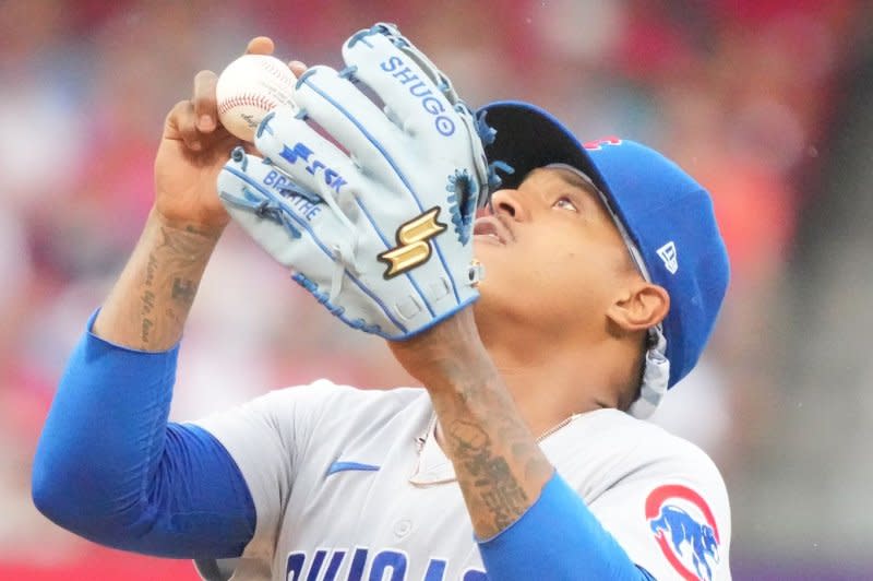Starting Pitcher Marcus Stroman went 10-9 with a 3.95 ERA over 27 appearances last season for the Chicago Cubs. File Photo by Bill Greenblatt/UPI