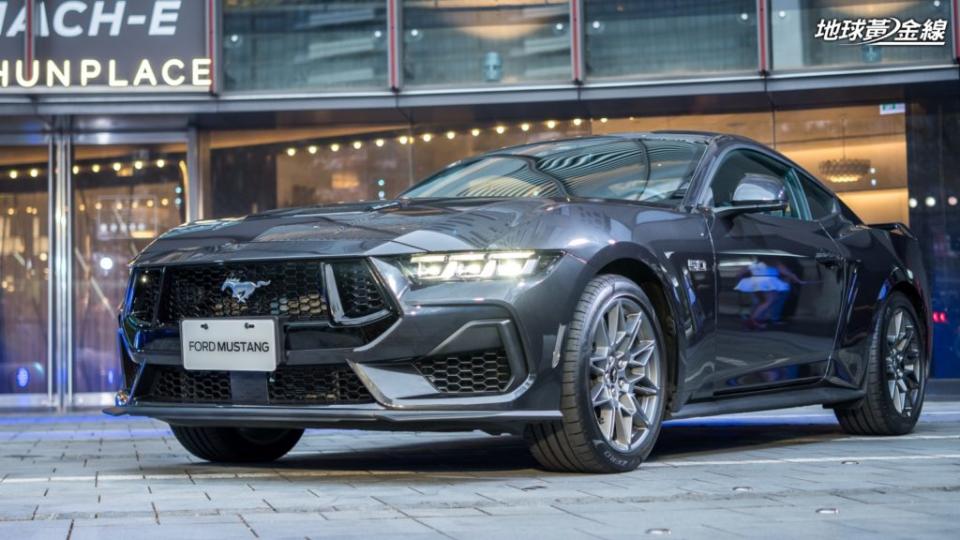大改款7代Mustang已經登台亮相，預計明年就會在台上市。(攝影/ 劉家岳)