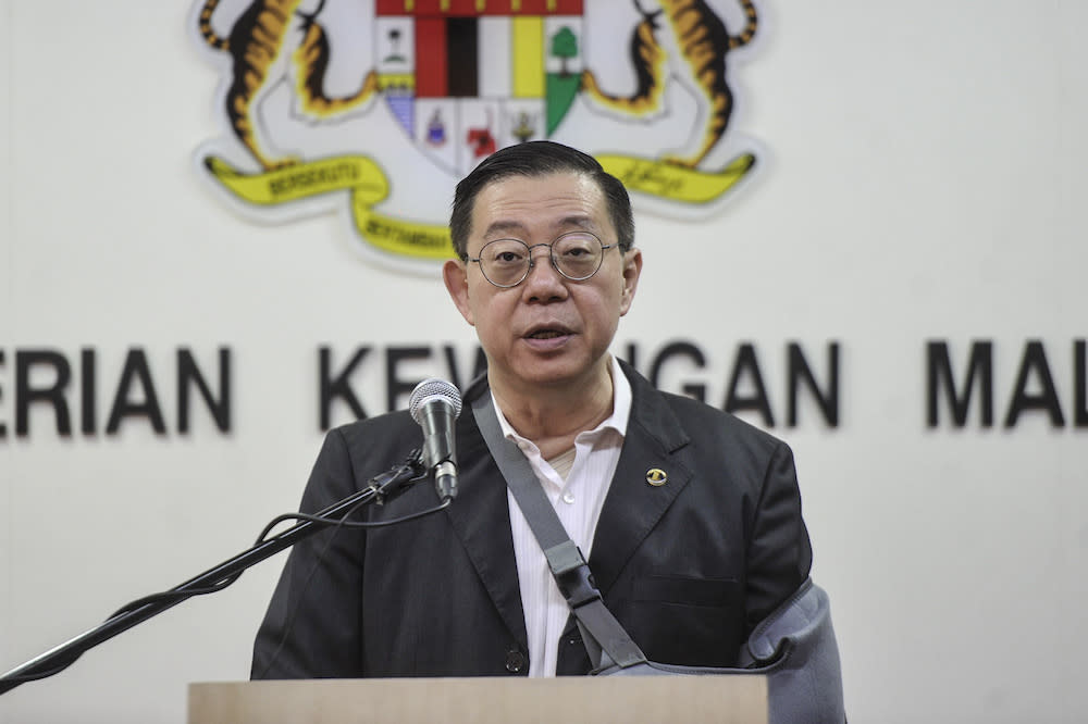 Finance Minister Lim Guan Eng said solid economic fundamentals and the commitment to institutional reforms have convinced Moody to retain the country’s A3 sovereign credit rating with a stable outlook. — Picture by Shafwan Zaidon