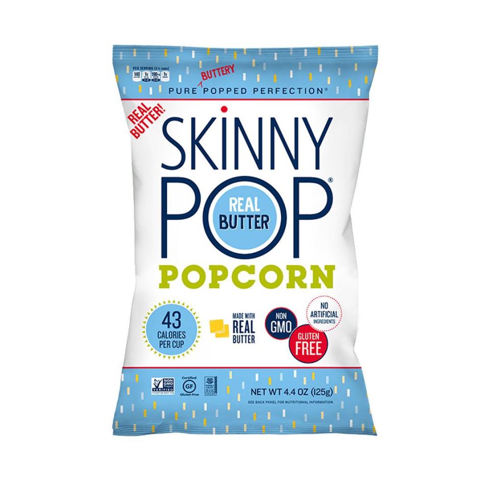 Salty: SkinnyPop Real Butter Popped Popcorn