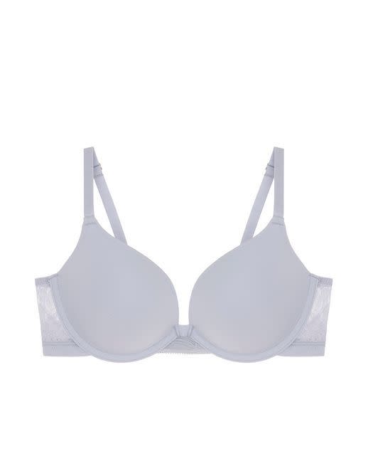 Sleek Micro Push-Up Bra with Lace