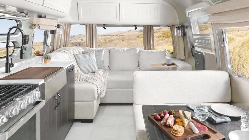 Pottery Barn Airstream trailer