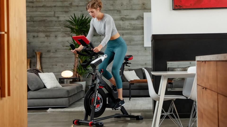 The Schwinn IC4 Indoor Cycling Bike is a more affordable alternative to the Peloton Bike.