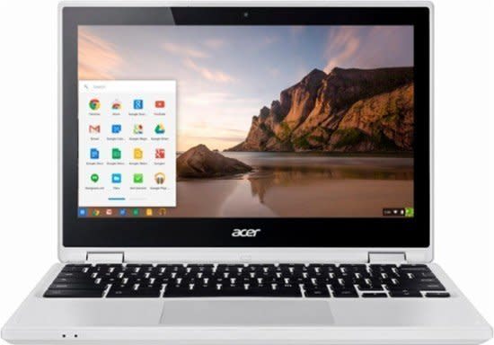 Full price: $280<br /><strong><a href="https://www.bestbuy.com/site/acer-r-11-2-in-1-11-6-touch-screen-chromebook-intel-celeron-4gb-memory-16gb-emmc-flash-memory-white/5202900.p?skuId=5202900" target="_blank" data-beacon-parsed="true">Sale price: $180</a></strong>