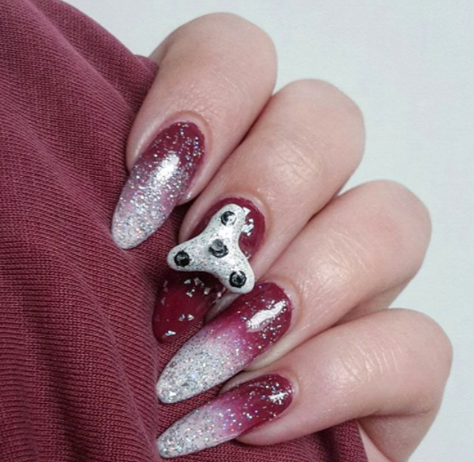 <p>¿Qué opinas? Foto: Instagram.com/mels_nailart </p>