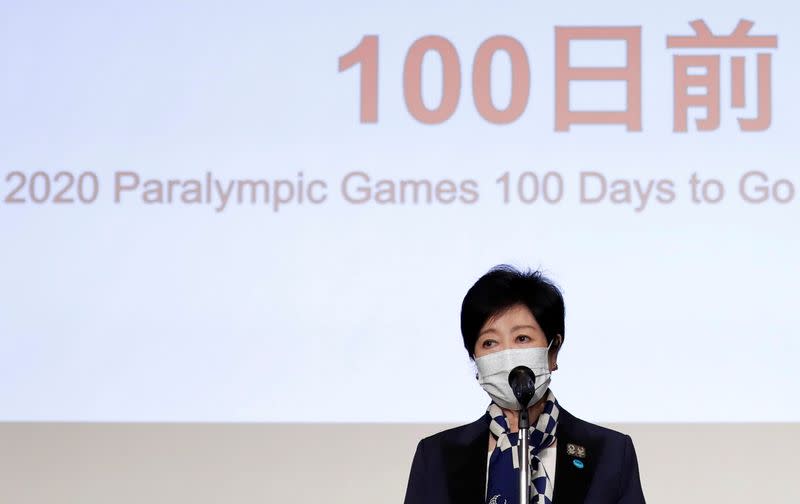 Tokyo 2020 holds ceremony to mark 100 days until Paralympic Games