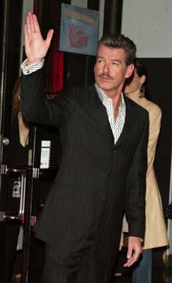 Pierce Brosnan at the New York premiere of New Line's Laws of Attraction