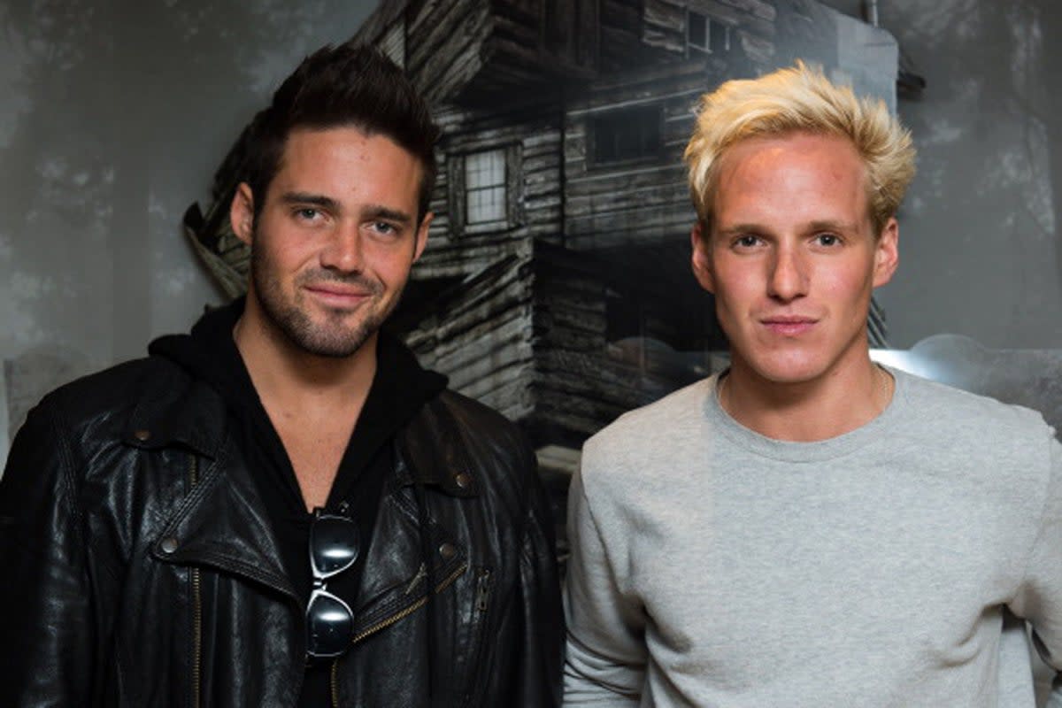 Spencer Matthews and Jamie Laing in 2012  (Getty Images)
