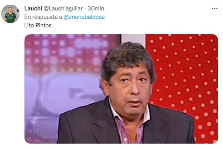 El parecido con el presnetador de noticias Lito Pintos