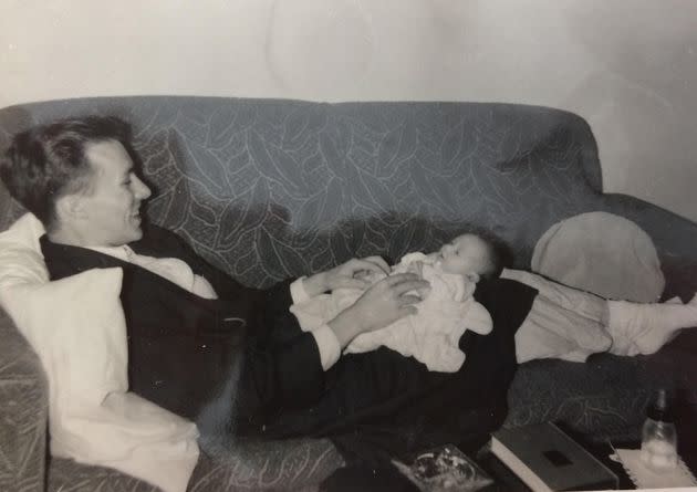 The author with Dad in 1959. (Photo: Courtesy of Michelle Stacey)