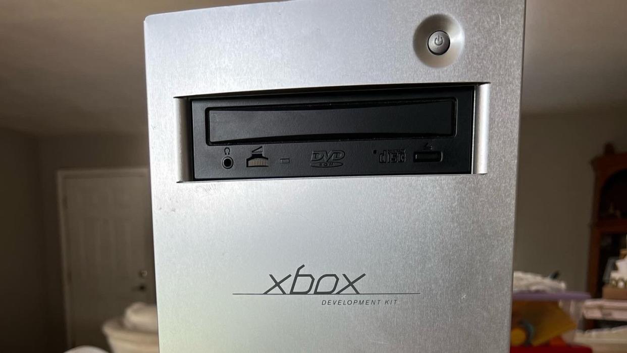  The original Xbox prototype hardware. 