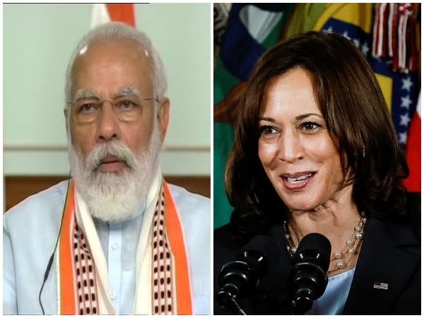 Prime Minister Narendra Modi and US Vice President Kamala Harris  (File photo)