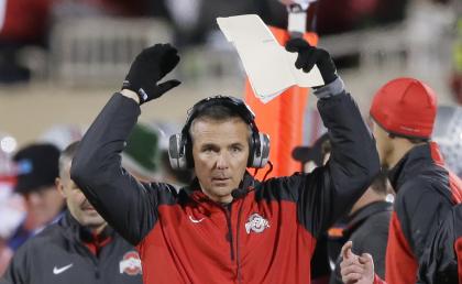 Urban Meyer's Buckeyes face another test this weekend at Minnesota. (AP)