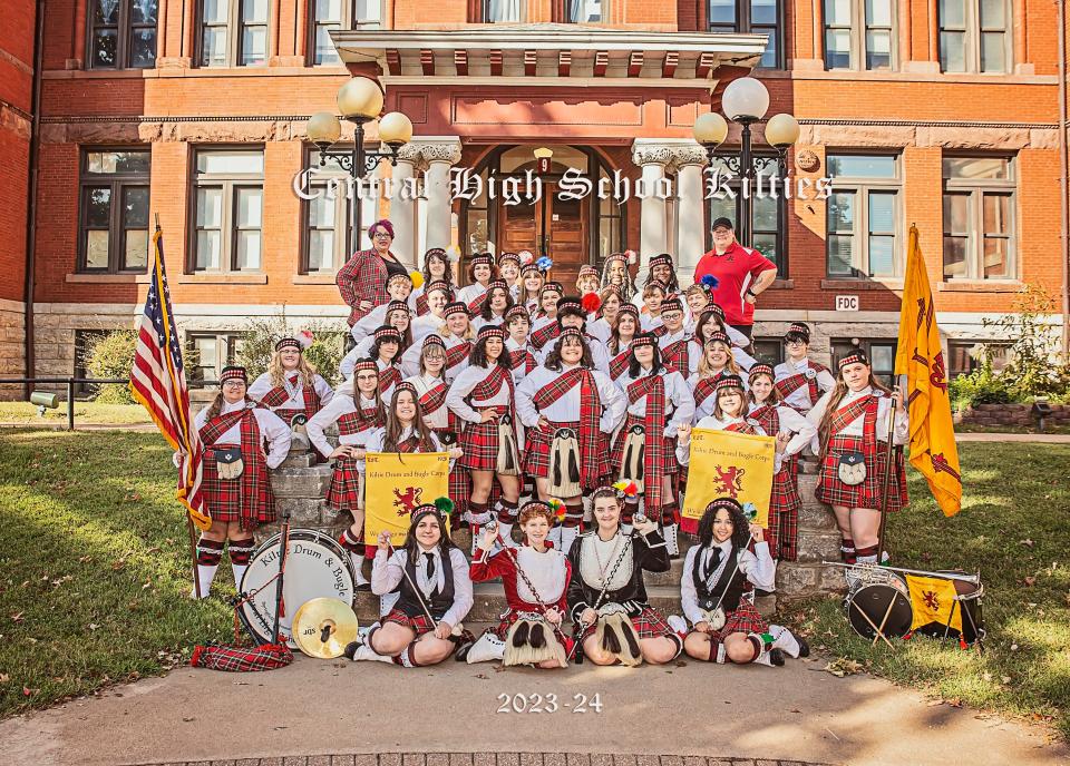 The Central High School Kiltie Drum & Bugle Corps was founded in 1926.