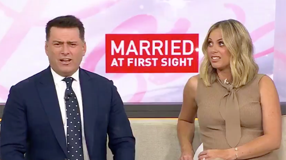 MAFS Karl Stefanovic Sylvia Jeffreys mafs interview Sam coco