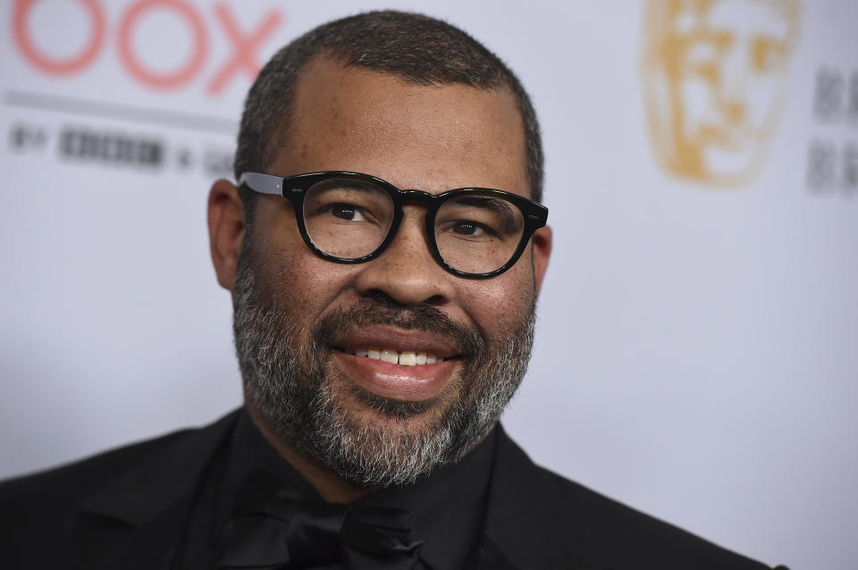 Jordan Peele arrives at the BAFTA Los Angeles Britannia Awards at the Beverly Hilton Hotel on Friday, Oct. 25, 2019, in Beverly Hills, Calif. (Photo by Jordan Strauss/Invision/AP)