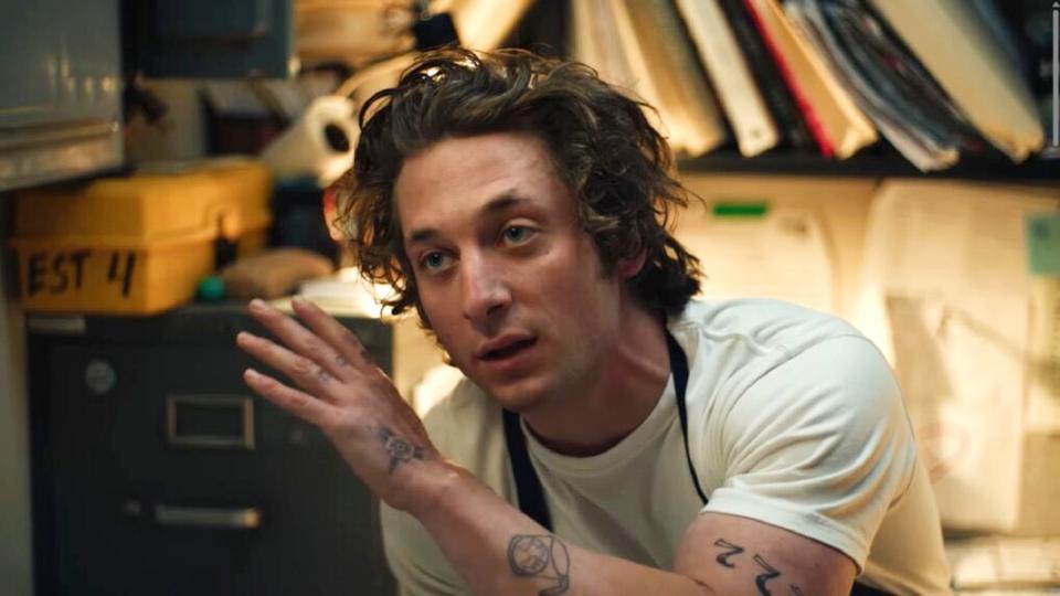 Jeremy Allen White as Carmy in The Bear