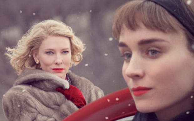 Cate Blanchett and Rooney Mara in "Carol"<p>TWC</p>