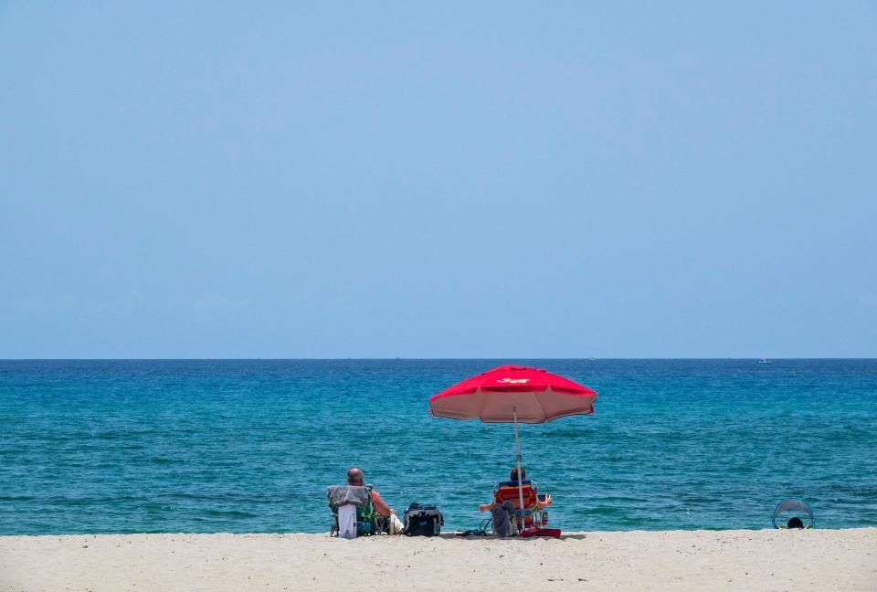 View of Ocean Reef Park in Riviera Beach.