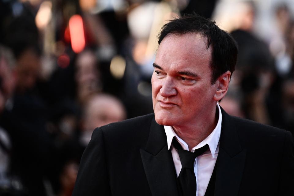 US film director Quentin Tarantino arrives for the Closing Ceremony and the screening of the film 