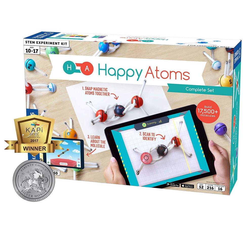 Happy Atoms Magnetic Molecular Modeling Set