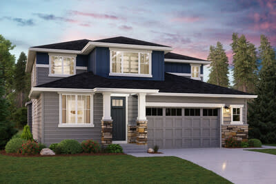 Bridger Floor Plan Rendering | New Build Homes in Auburn, WA | Canyon Ridge by Century Communities