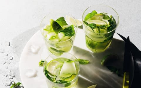 Cucumber lime and coriander seed gin - Credit: jacqui melville