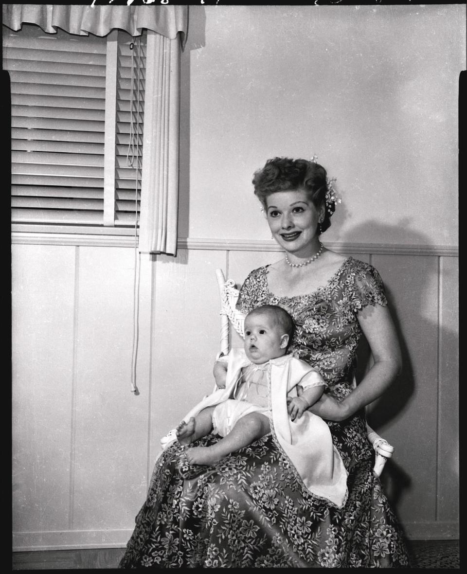 Rare Vintage Photos of Lucille Ball's Life at Home