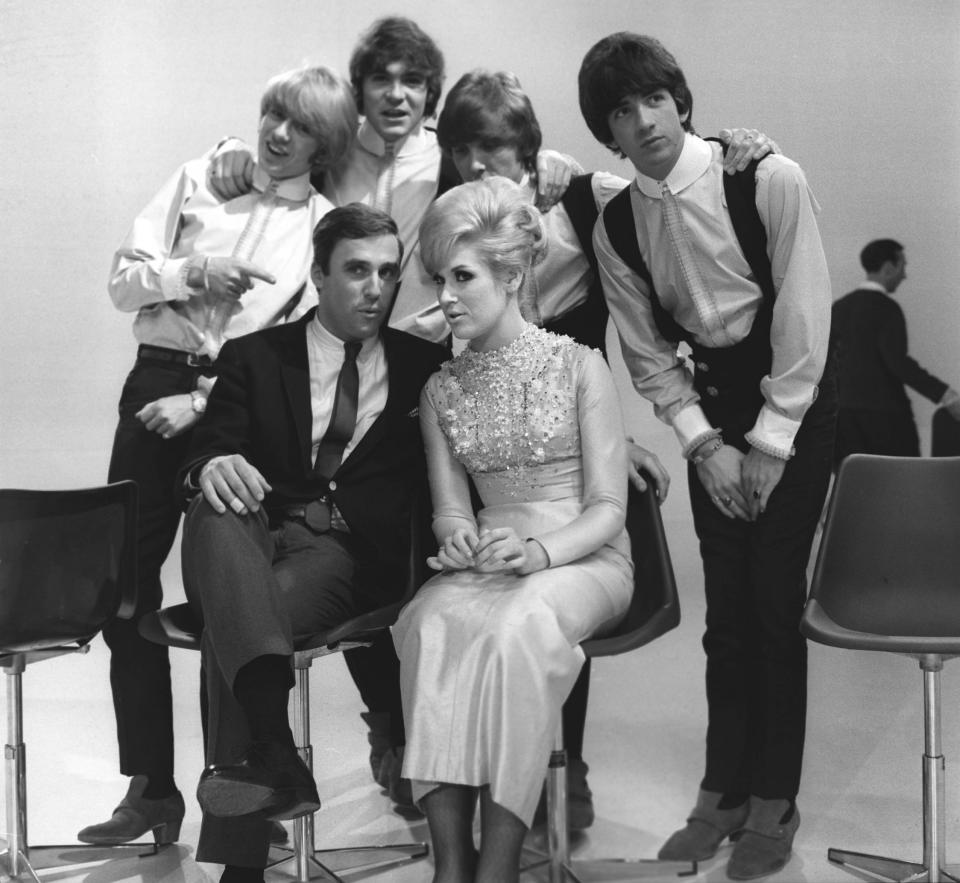 With Dusty Springfield and the Merseybeats on his 1965 show The Burt Bacharach Sound - ITV/Shutterstock