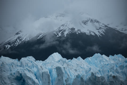 Why are glaciers blue?