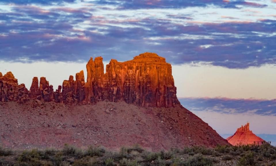 Rock Formations at Indian Canyon in Bears Ears National Monument in Utah