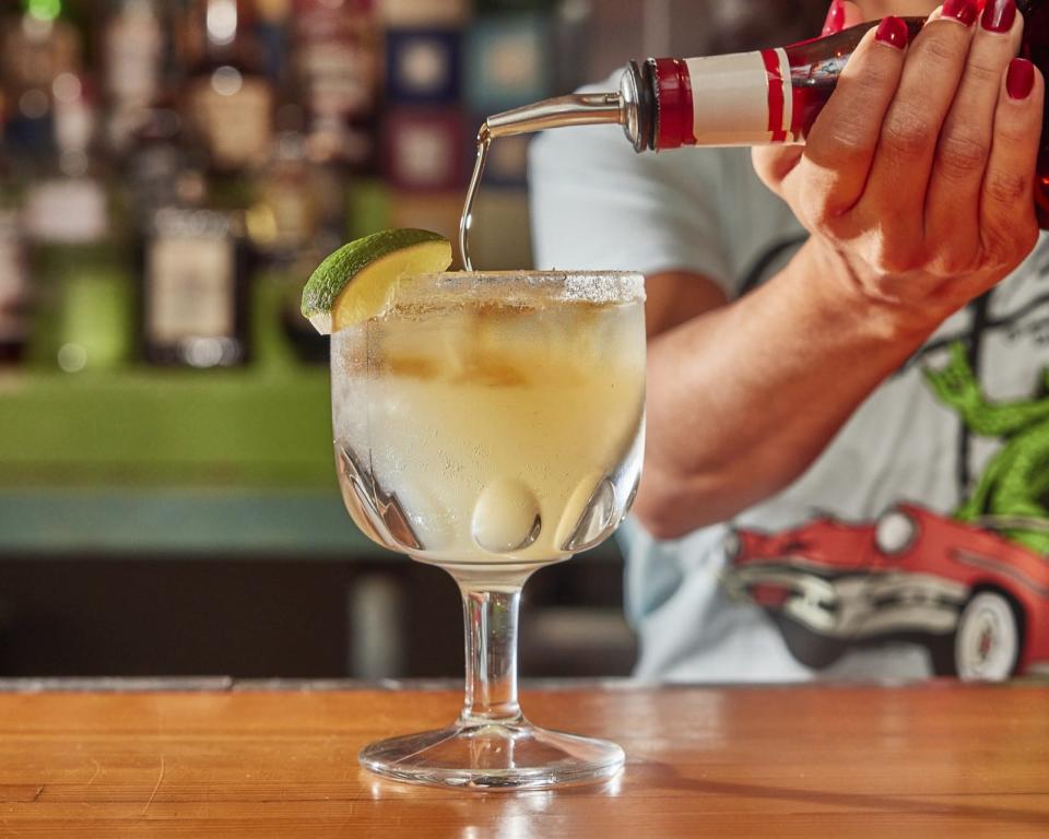 Chuy's guests can get a floater - an extra pour of tequila or triple sec - for $1 more on National Margarita Day.