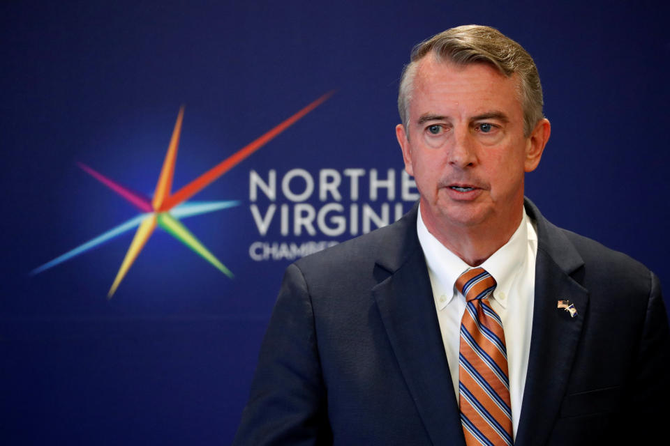 GOP gubernatorial candidate Ed Gillespie speaks at a campaign event in Tysons, Va, Oct. 26, 2017. (Photo: Jonathan Ernst/Reuters)