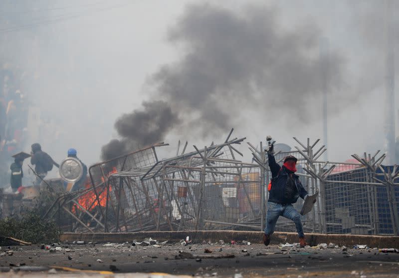 Anti-government protests in Quito