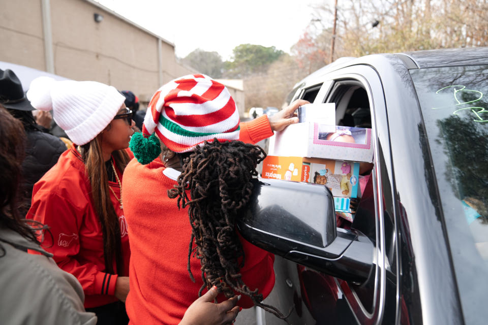 Jacquees 6th annual toy drive