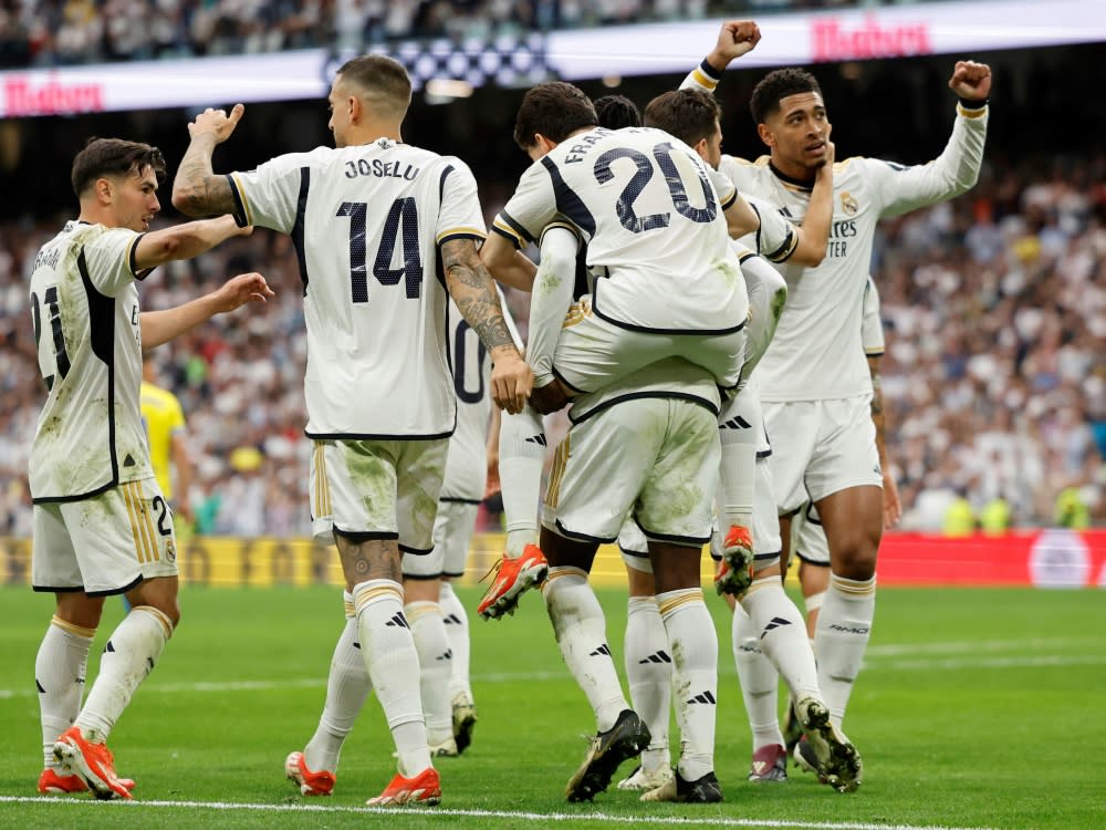 Meister-Jubel: Real Madrid (OSCAR DEL POZO)