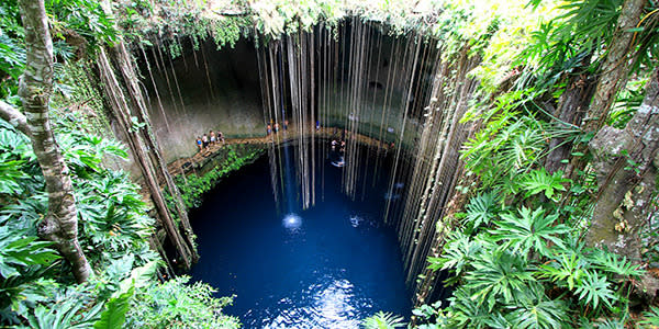 Nature's pools in paradise