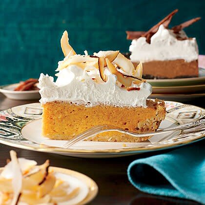 Coconut-Pumpkin Chiffon Pie