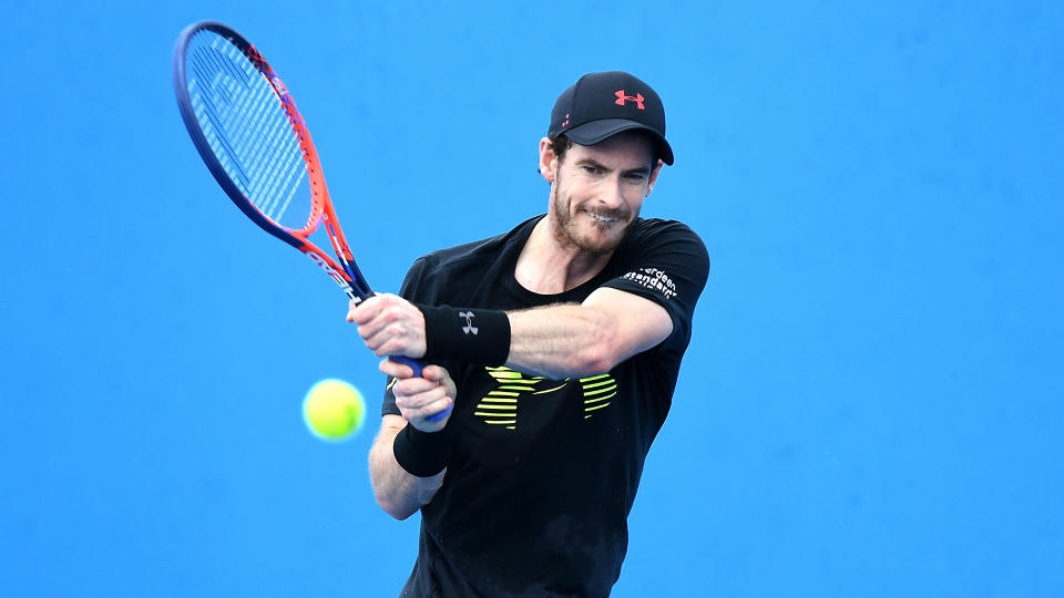 Former world number one Andy Murray says he is not ready to compete at the top level after his Brisbane International withdrawal.