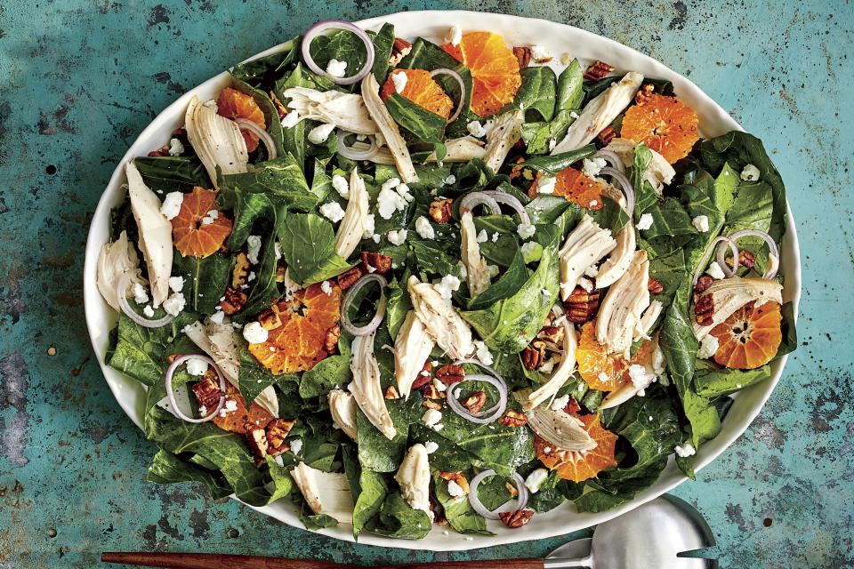 Clementine-and-Collard Greens Salad