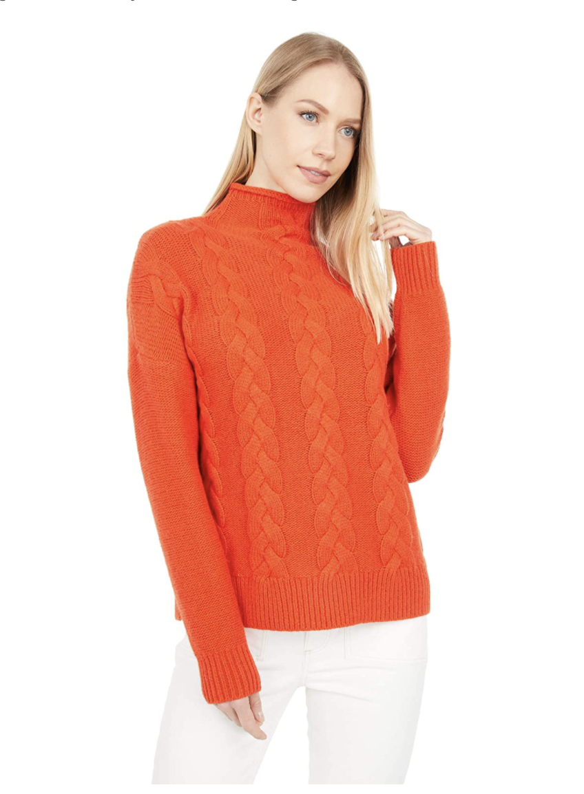 2) Madewell Grenville Mock Neck Sweater