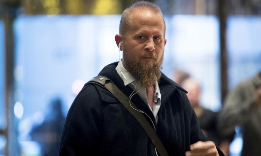 Brad Parscale arrives at Trump Tower in New York on 6 December 2016. 